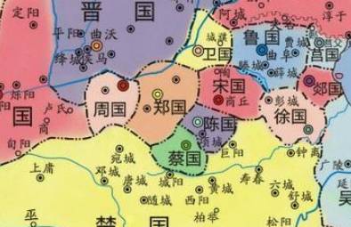 春秋五霸历史图片