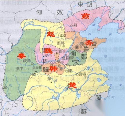 春秋战国历史图片