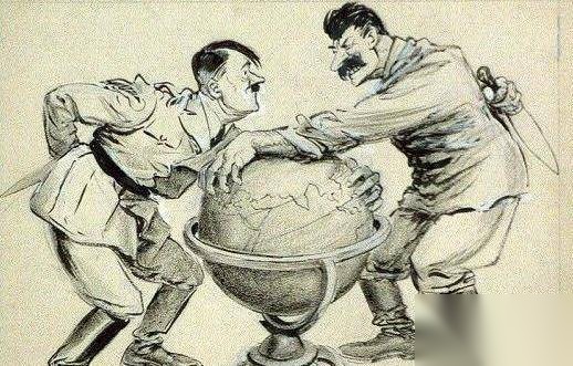 1939年苏德签互不侵犯条约的原因历史图片