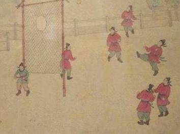 蹴鞠历史图片