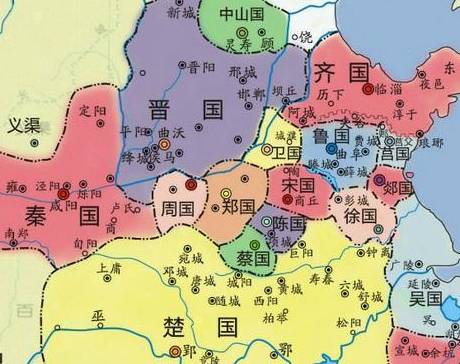 春秋历史图片