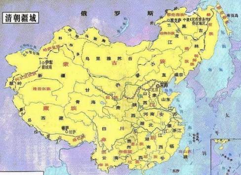 清朝历史图片