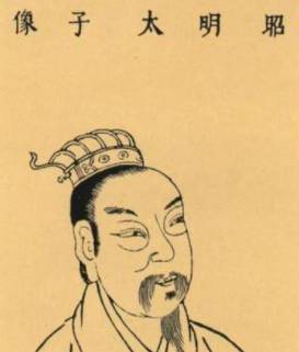 萧统历史图片