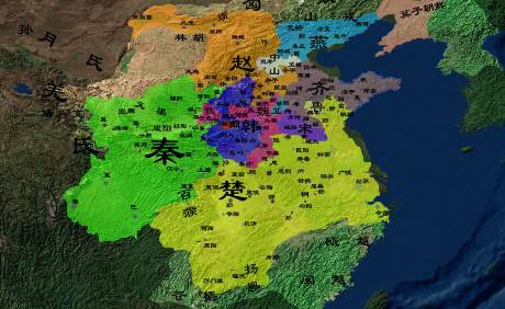乐毅伐齐历史图片