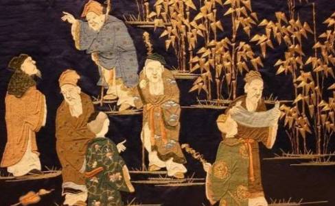 竹林七贤历史图片