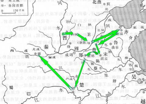 晋文公历史图片
