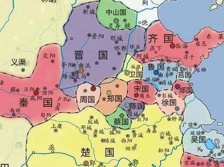 晋国历史图片
