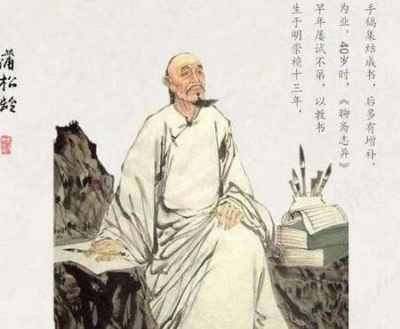 蒲松龄历史图片