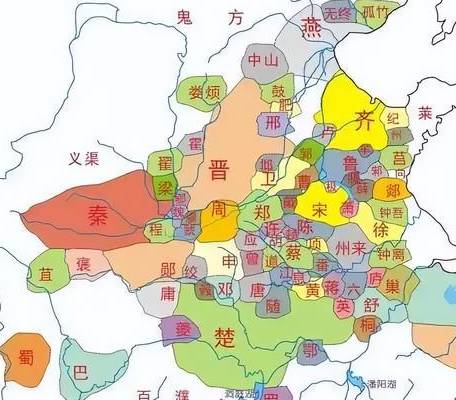 春秋五霸历史图片