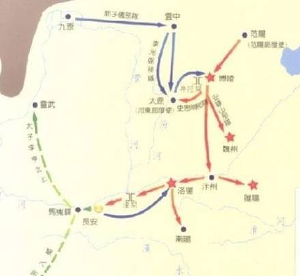 李世民历史图片