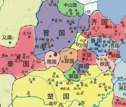 晋国历史图片