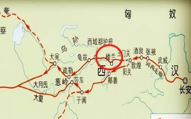 楼兰历史图片