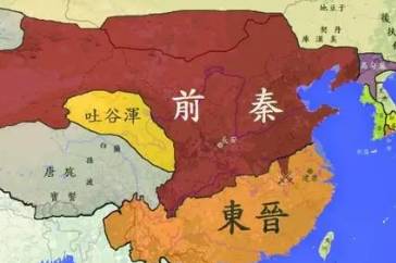 淝水之战历史图片