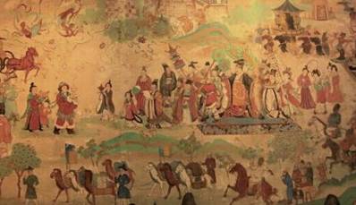 东汉丝绸之路历史图片