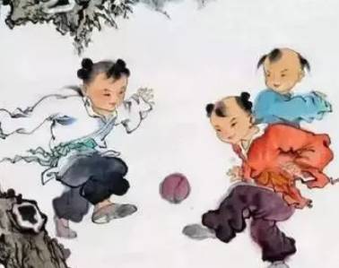 蹴鞠历史图片