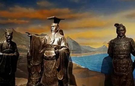 焚书坑儒历史图片