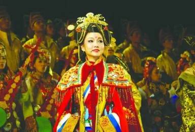文成公主历史图片