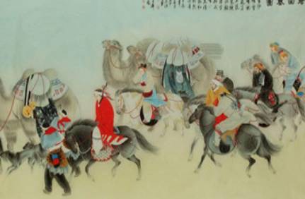 昭君出塞历史图片