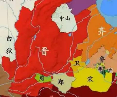晋国历史图片