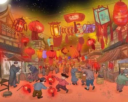 元宵佳节历史图片