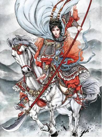 穆桂英历史图片