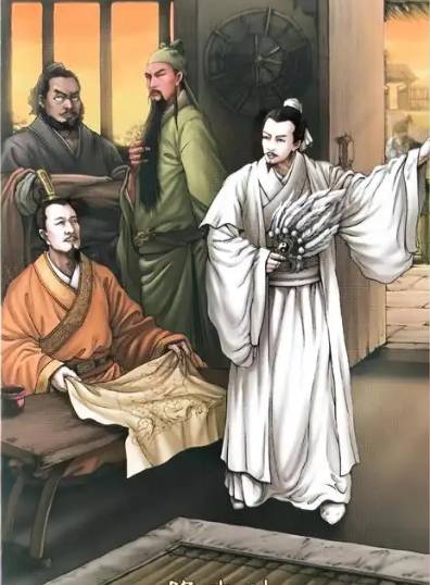 隆中对历史图片