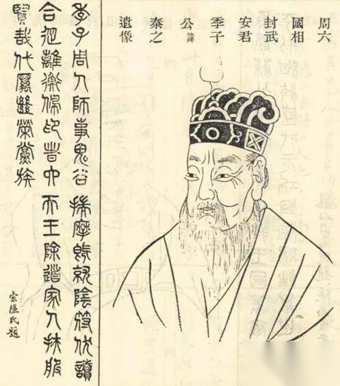 苏秦历史图片