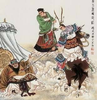 吕布怎么死的历史图片