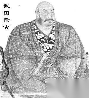 日本著名的武将武田信玄逝世历史图片
