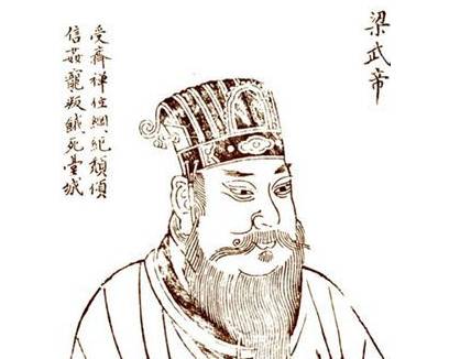 萧衍历史图片
