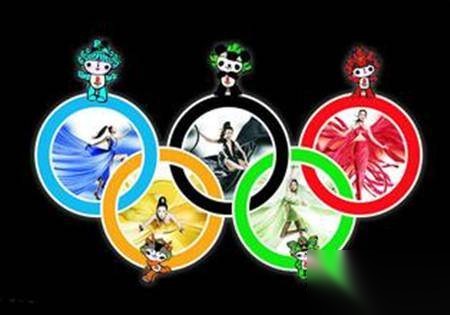奥运五环历史图片
