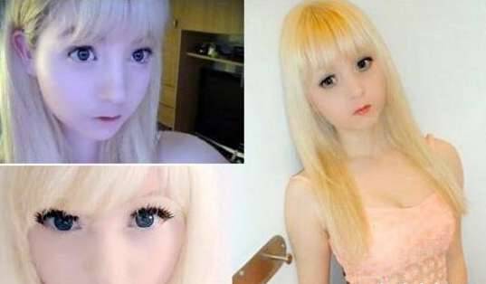 世上最白的女孩历史图片