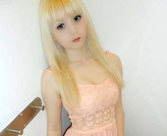 世上最白的女孩历史图片