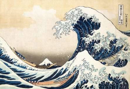 海啸历史图片