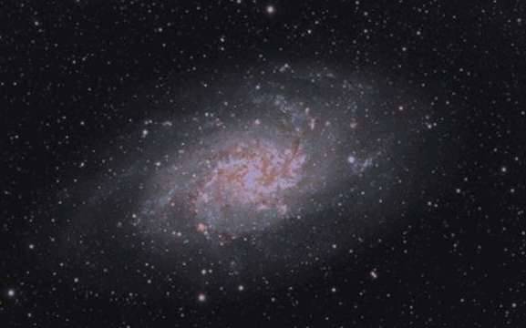 三角座星系历史图片