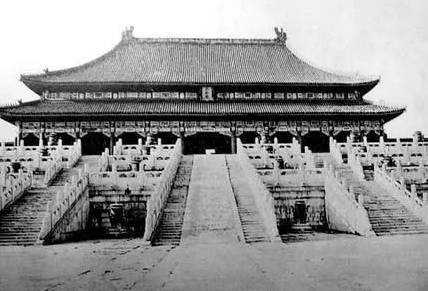 坐北朝南历史图片