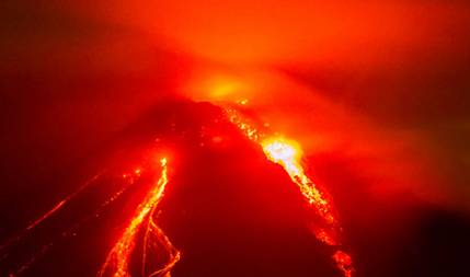 火山历史图片