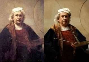伦勃朗历史图片