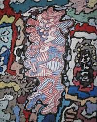 原来闭着眼睛画画叫原生态？二战后巴黎派主要画家历史图片