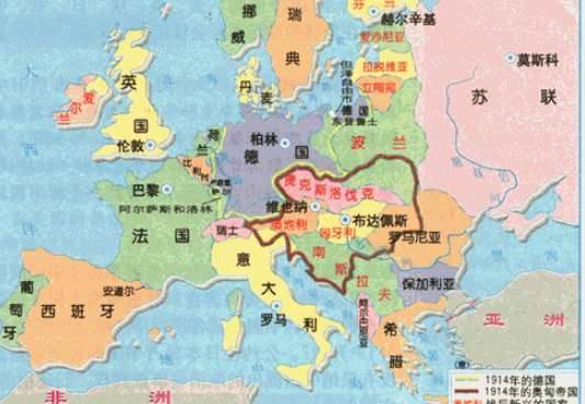 一战前的两个欧洲大国历史图片