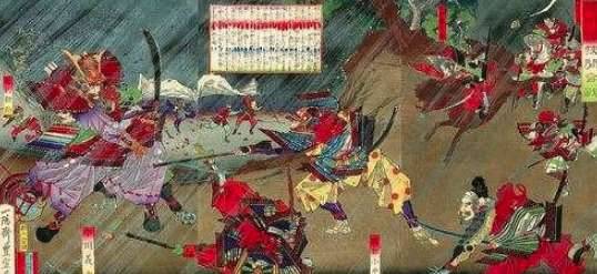 桶狭间合战历史图片