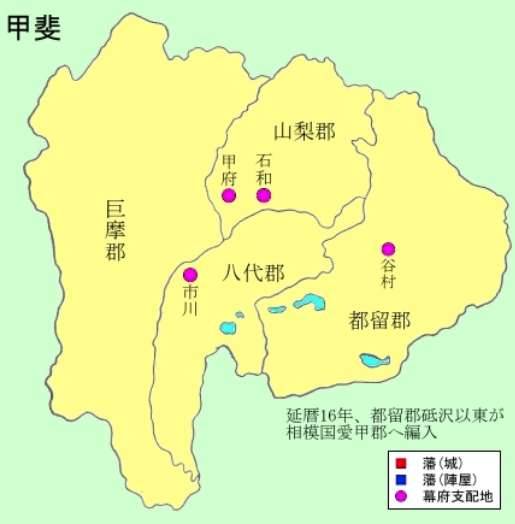 甲斐国历史图片