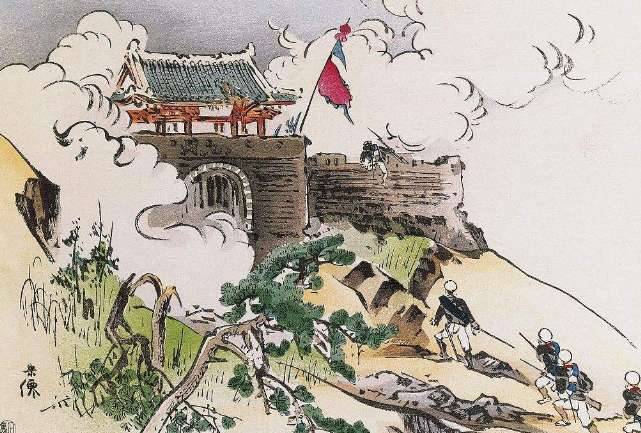 石山合战历史图片