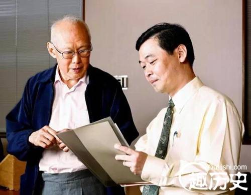 李光耀历史图片