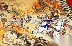 《三国演义》中的火烧博望坡是诸葛亮的计策吗