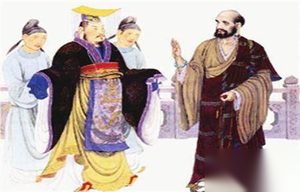 中国的禅宗始祖达摩见梁武帝发生了什么事