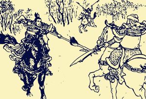 曹操派许褚大战吕布二十回合不分上下，为何曹操还要派出五位虎将？