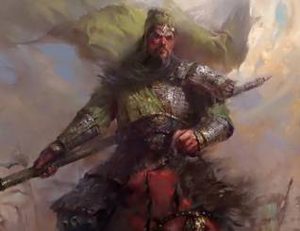 关羽：东汉末年刘备麾下名将，以忠义见称于后世