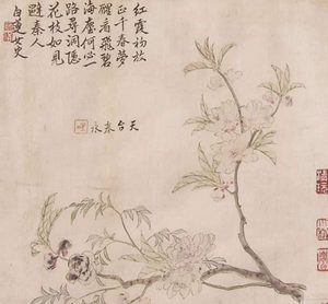 白莲居士是谁？清代女画家方婉仪与她的诗画艺术