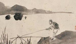 明代画家徐渭作品合集：《山水人物花鸟》鉴赏 现藏于故宫博物院